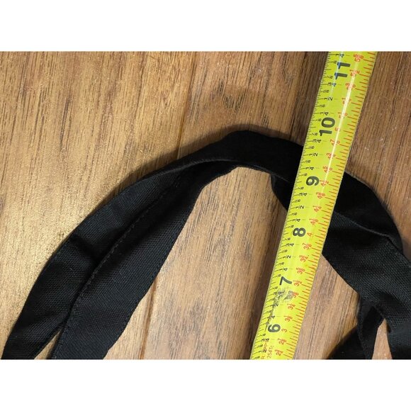 10•CORSO•COMO Black With Dogs Tote Bag Cloth With Tag Black And White - Picture 5 of 7